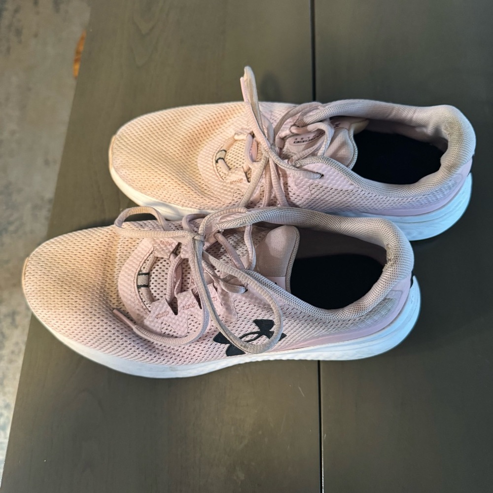 Under Armour Women's Light Pink Sneakers - Picture 6 of 8